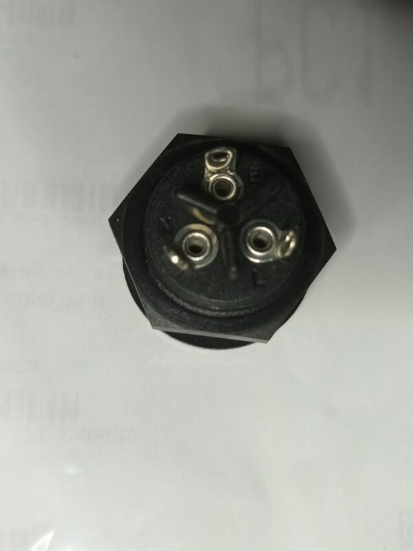 Quad 33/303 female power connector chassisdeel - Afbeelding 3