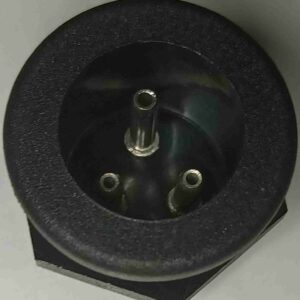 Quad 33/303 female power connector chassisdeel