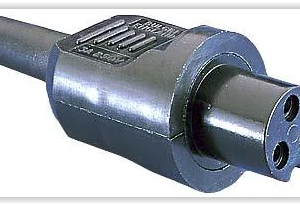 Quad 303 / Quad 33 powerconnector recht