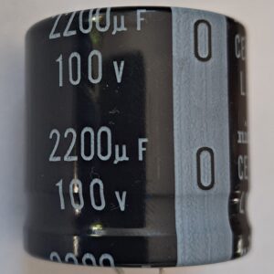 Nichicon elco 2200uF - 100V   prima voor Quad 303