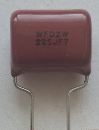 2,2 uF condensator hoge spanning